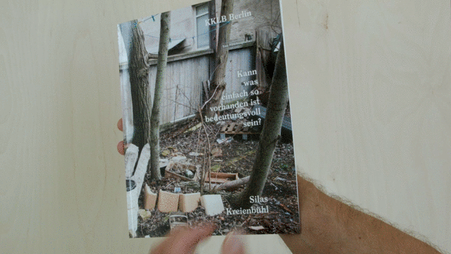 Book KKLB Berlin by Silas Kreienbuehl